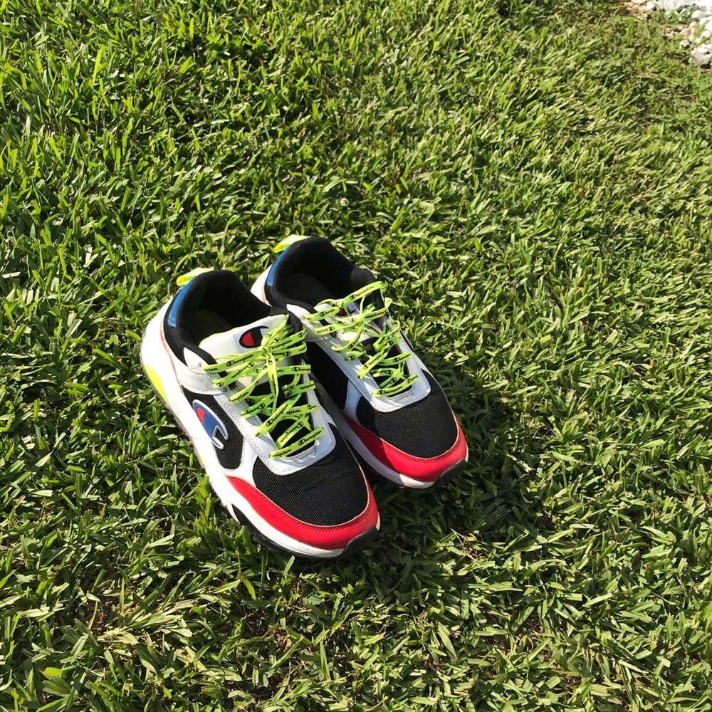 “Champion sneakers”.  Size: 13.  No box!